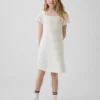 Vestito maglione all’uncinetto per bambini
