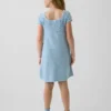 Vestito maglione all’uncinetto per bambini