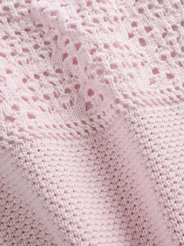 Vestito maglione all’uncinetto per bambini