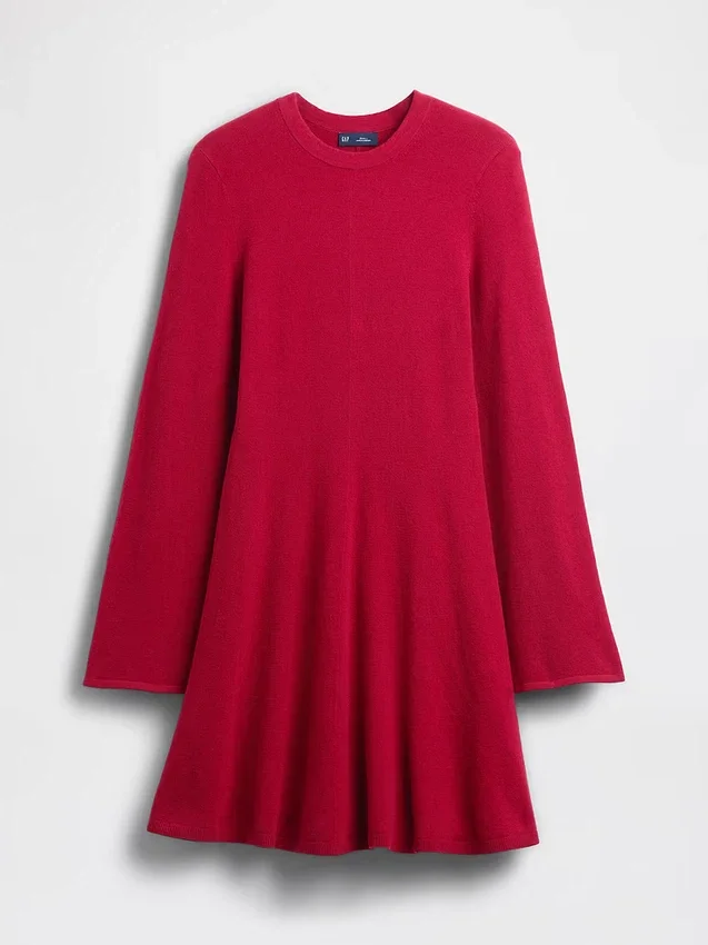 Vestito maglione mini elasticizzato CashSoft