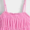 Vestito midi in garza di cotone per bambina