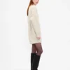 Vestito oversize a maglione con collo alto