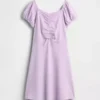Vestito per bambina con arricciature