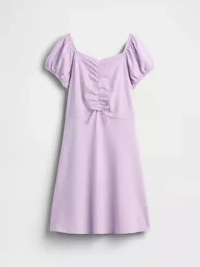 Vestito per bambina con arricciature