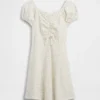 Vestito per bambina con arricciature