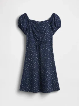 Vestito per bambina con arricciature