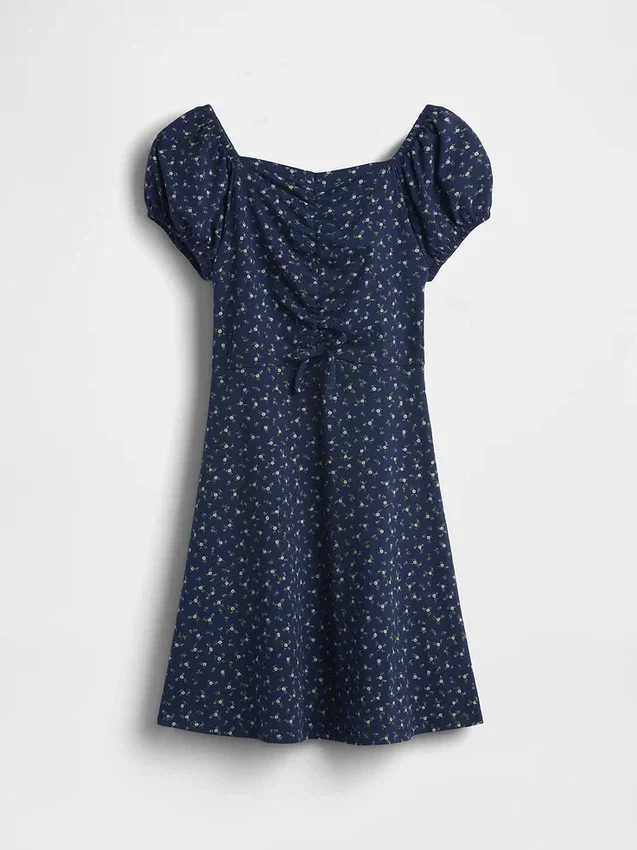 Vestito per bambina con arricciature