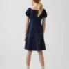 Vestito per bambina con arricciature