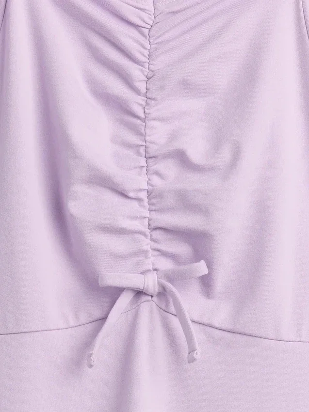 Vestito per bambina con arricciature