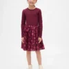 Vestito per bambini in tessuti misti