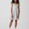 Vestito senza spalline in jersey per bambini