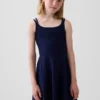 Vestito senza spalline in jersey per bambini