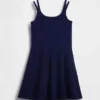 Vestito senza spalline in jersey per bambini