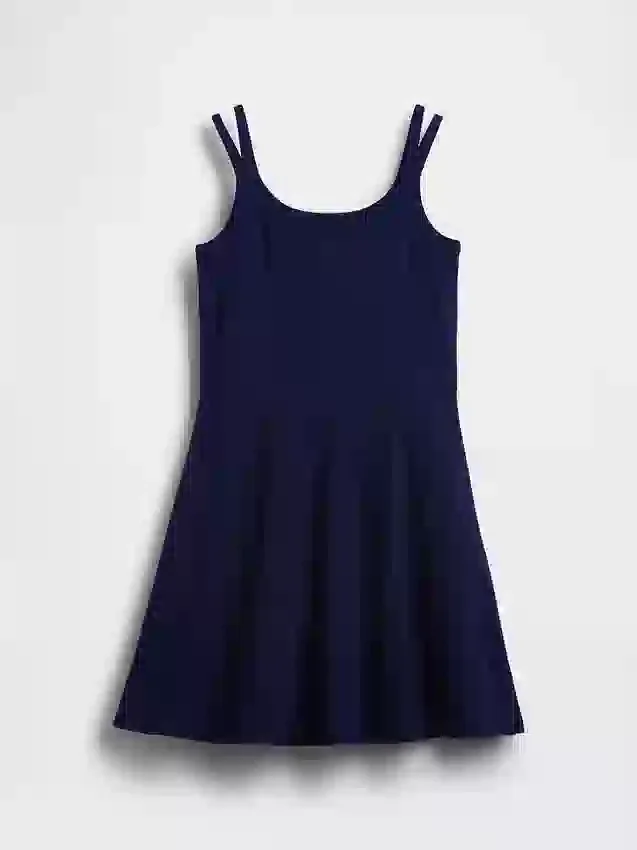 Vestito senza spalline in jersey per bambini