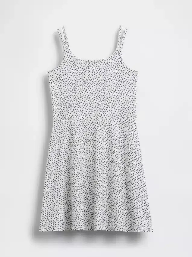 Vestito senza spalline in jersey per bambini