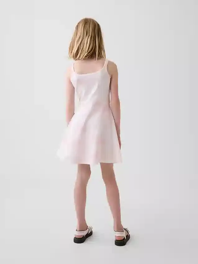 Vestito senza spalline in jersey per bambini