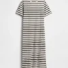 Vestito T-shirt maxi oversize in tessuto pesante
