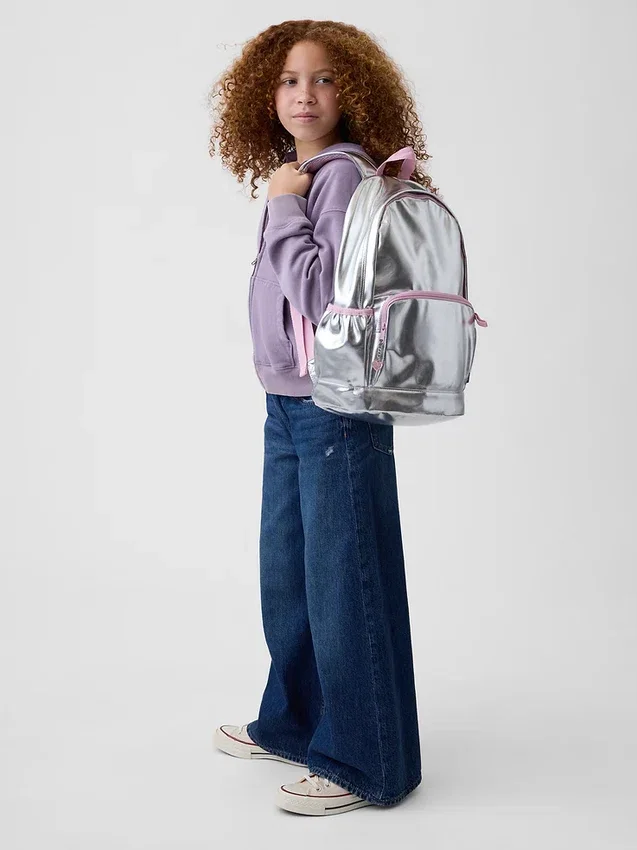 Zaino per bambini con ciondoli metallici