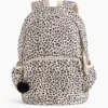 Zaino per bambini con stampa leopardo