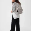 Zaino per bambini con stampa leopardo