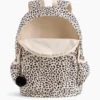 Zaino per bambini con stampa leopardo